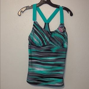 Never worn tankini swim top